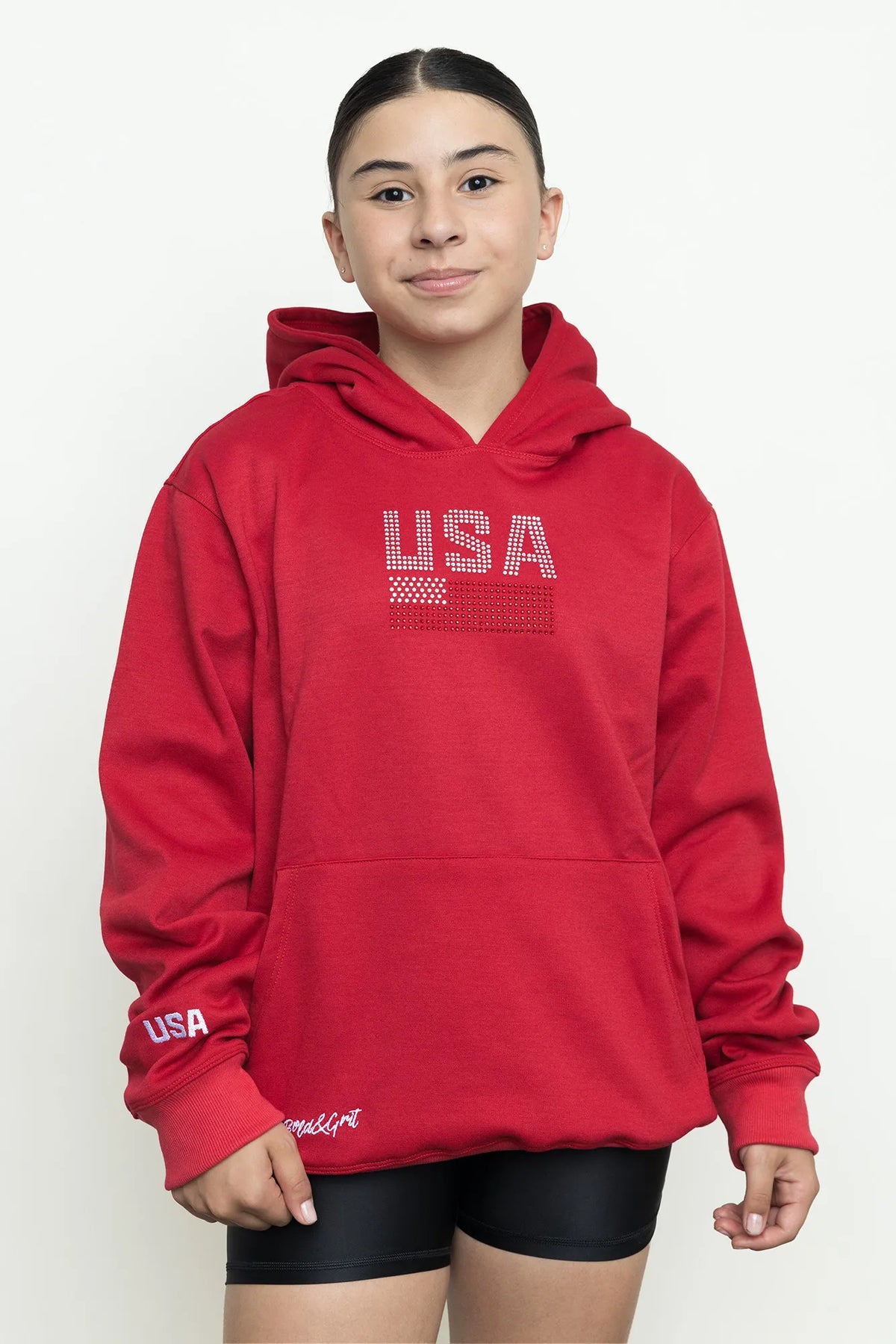 Red Hoodie USA