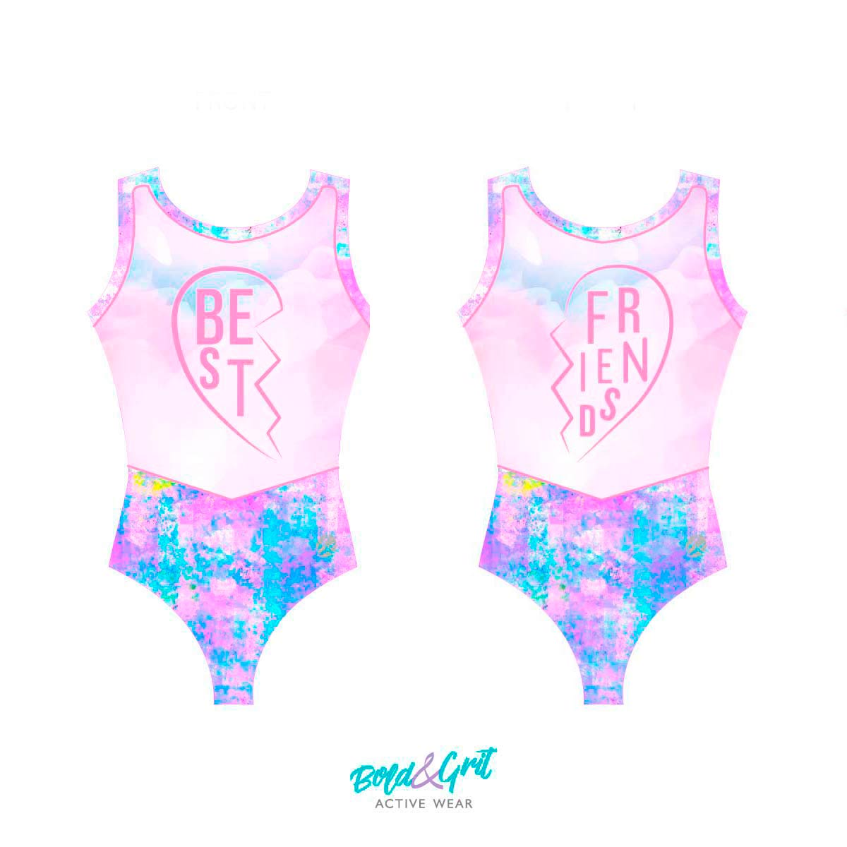 Matching bathing suits for best sale friends