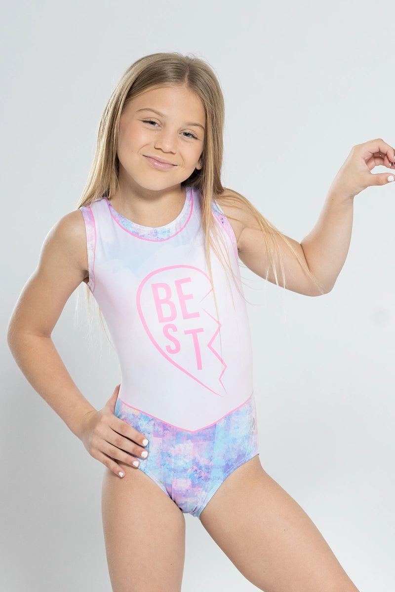 Buy Gymnastics Leotards for Girls Sleeveless Gymnastics Leotard (Pink  Lines, AS), Pink Lines, AS at Amazon.in